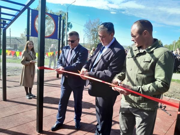 В деревне Сарафаново открыли новую площадку комплекса ГТО - Южноуралец - Газета